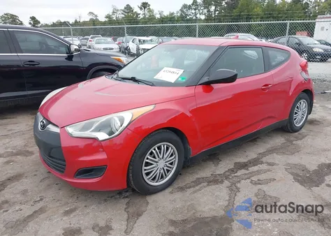 2013 Hyundai Veloster Base W/Black from USA, damaged, VIN KMHTC6AD9DU146058